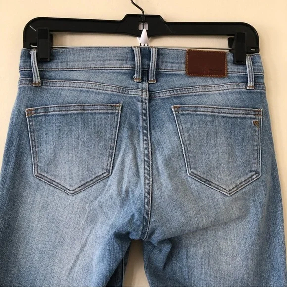 Madewell Women’s Skinny Jeans Light Wash Size 26 - Picture 4 of 7